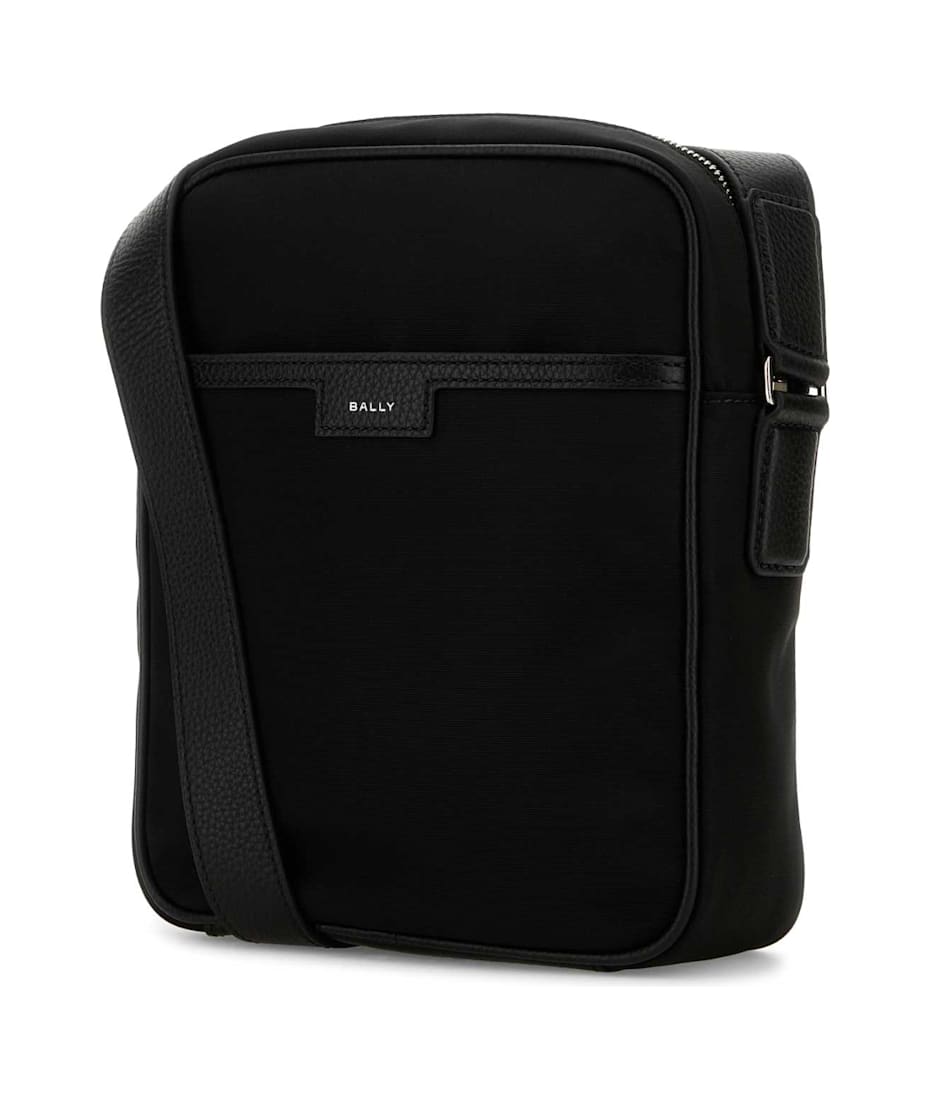BALLY｜ (MAC03QNY223-U901P) Bally Black Nylon Crossbody Bag | italist