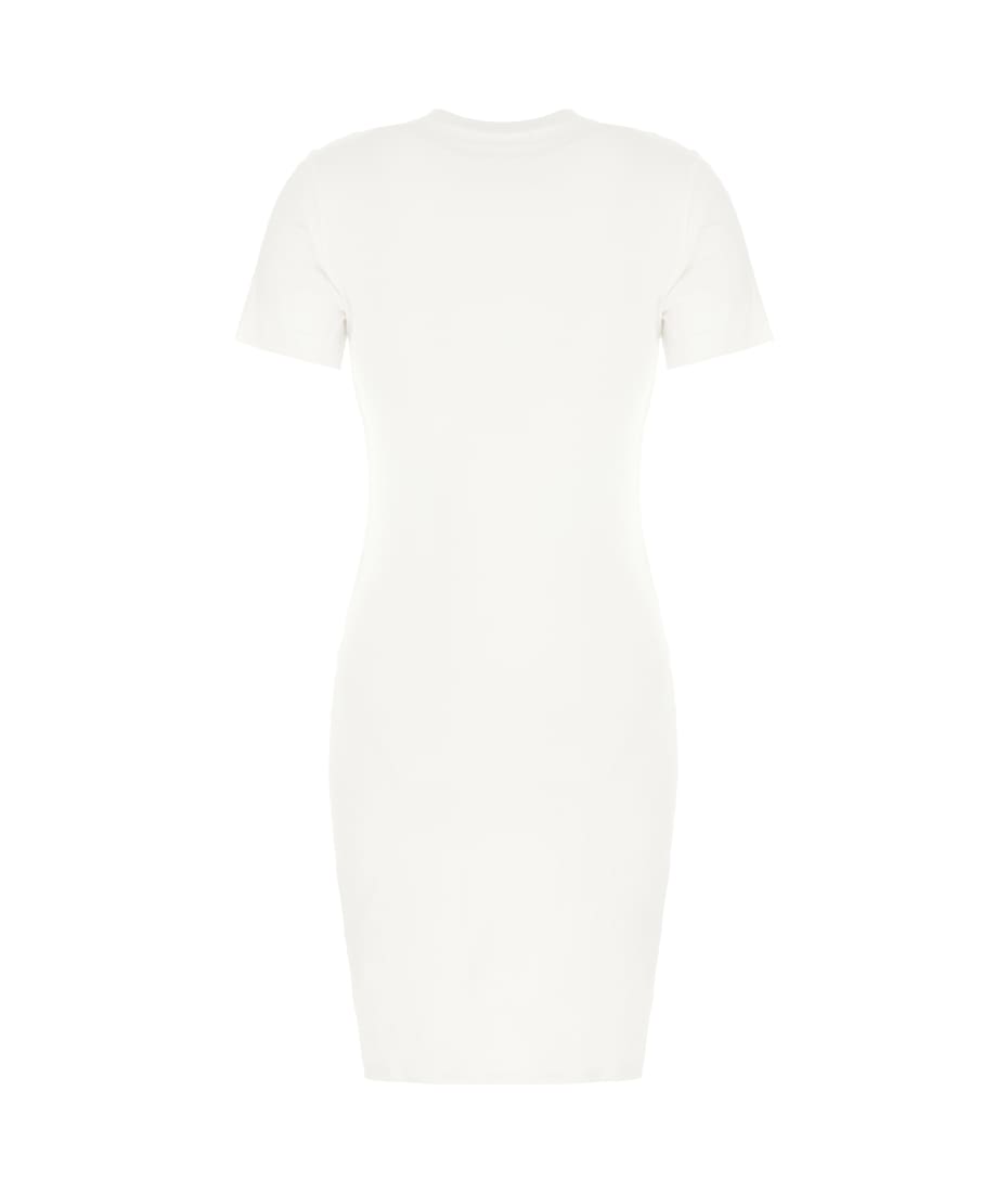 Versace Jeans Couture White Cotton Dress | italist