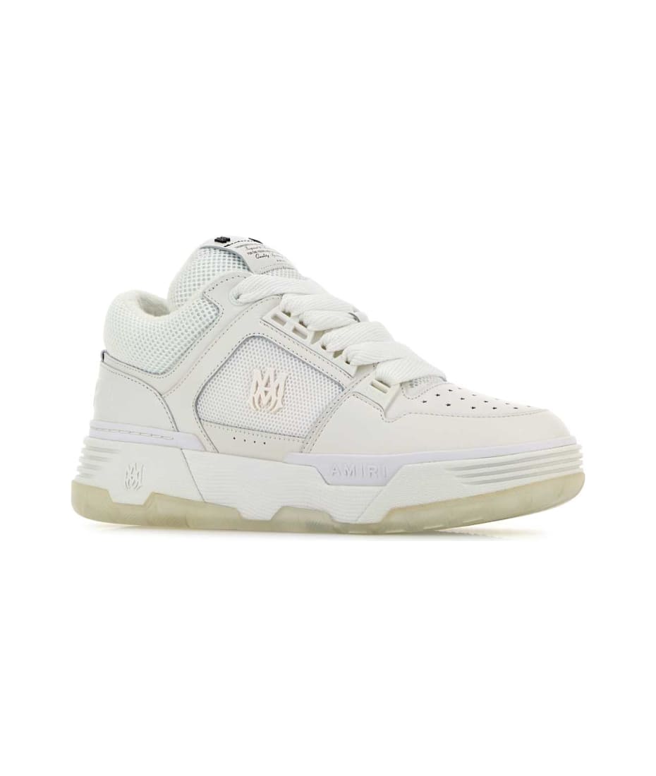 スニーカー AMIRI White Leather And Fabric Ma-1 Sneakers AMIRI White Leather And Fabric Ma-1 Sneakers | italist