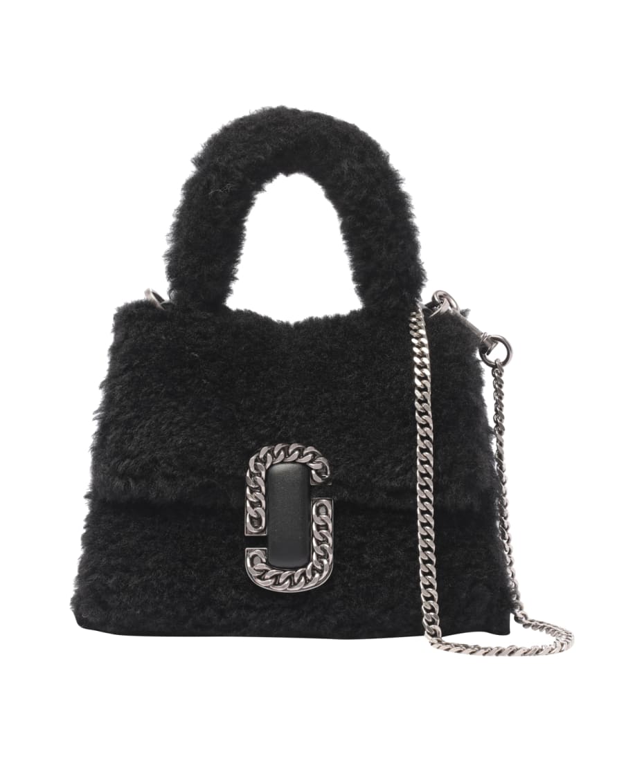 セール☆MARC JACOBS THE MINI TOP HANDLE Marc Jacobs Women's The Mini Top Handle Shoulder Bag, Black