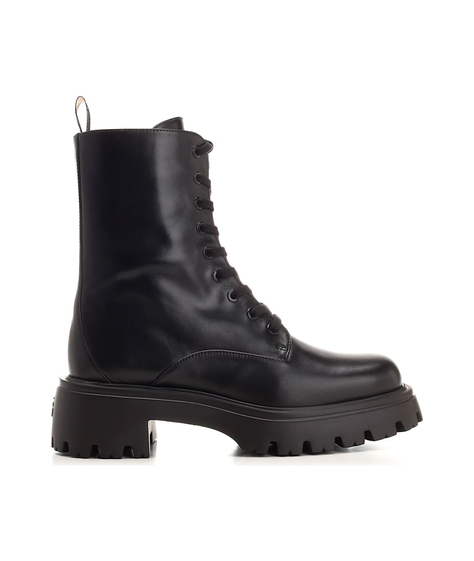 Combat boots stuart weitzman online