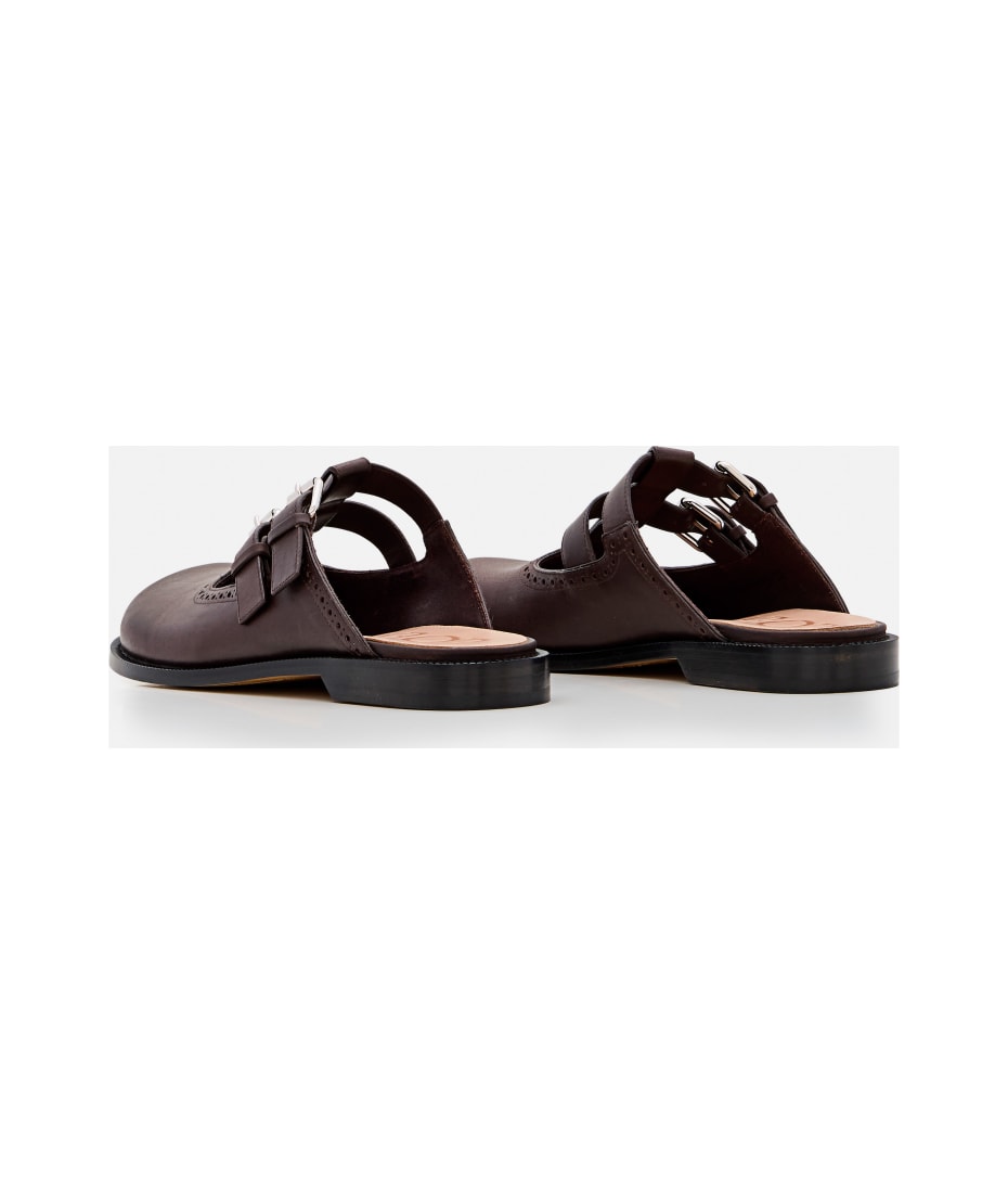 送料込/関税込■LOEWE■Campo レザーミュール Loewe Campo Mary Jane Mule | italist