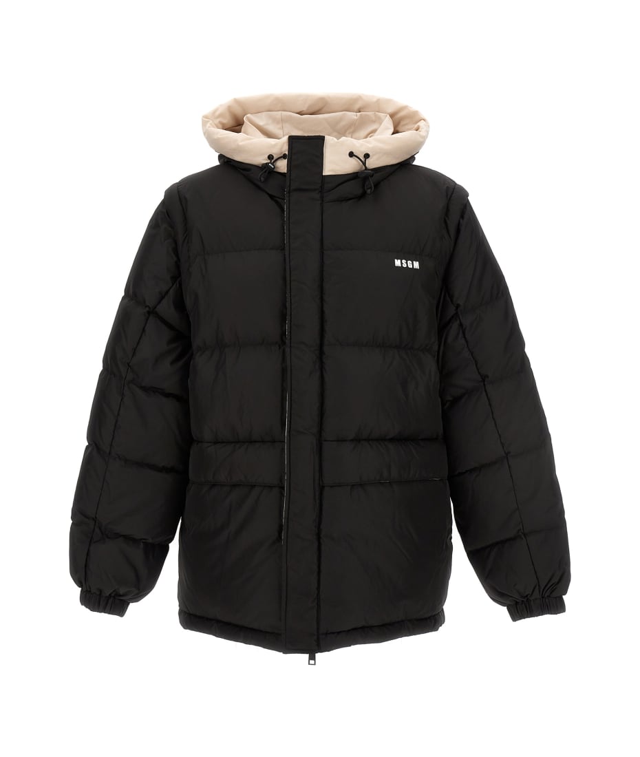 MSGM - MSGM  ロゴ　ダウンジャケット　新品タグ付き MSGM Logo Down Jacket | italist