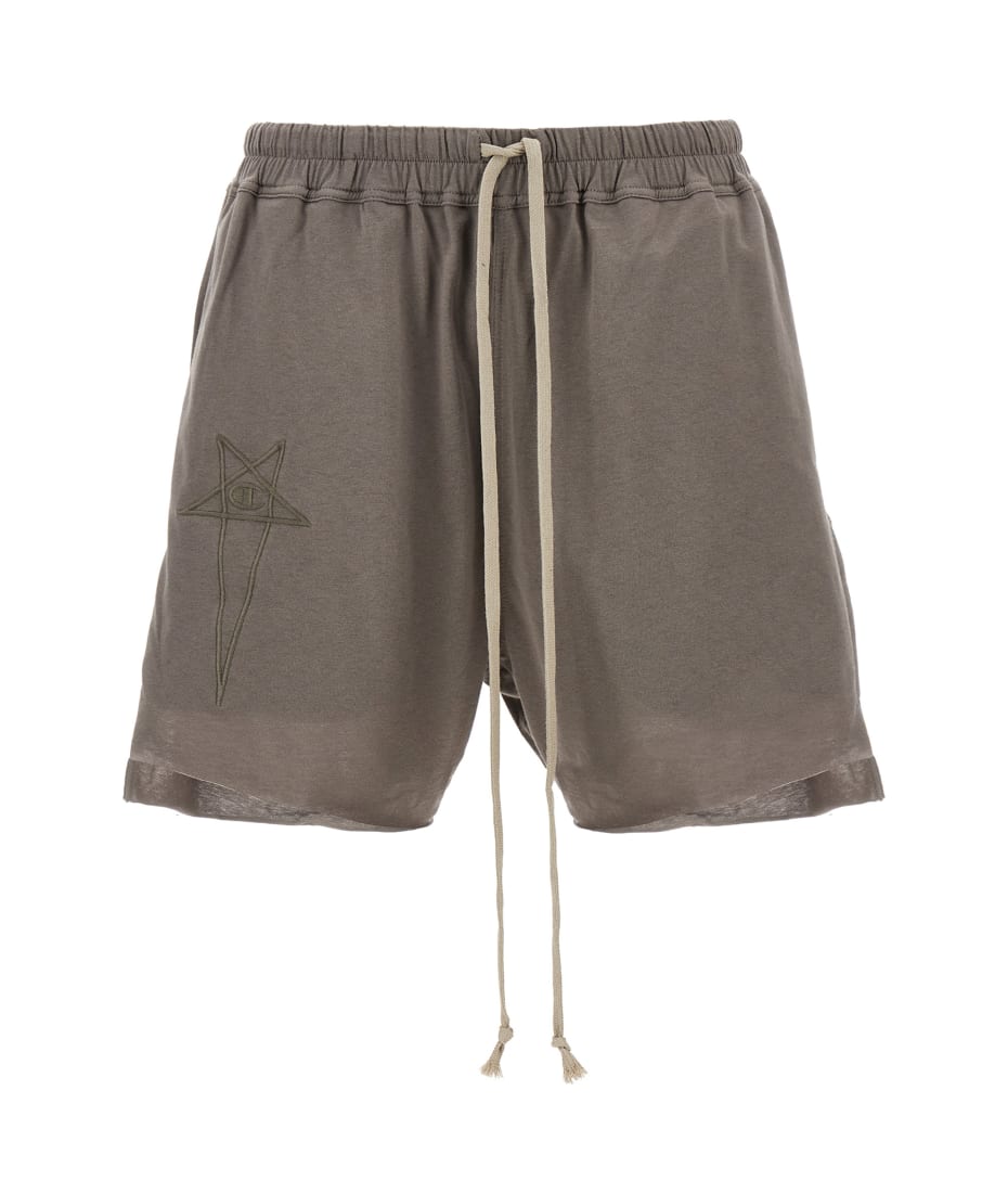 Rick Owens X Champion 'dolphin Boxers' Bermuda Shorts | italist