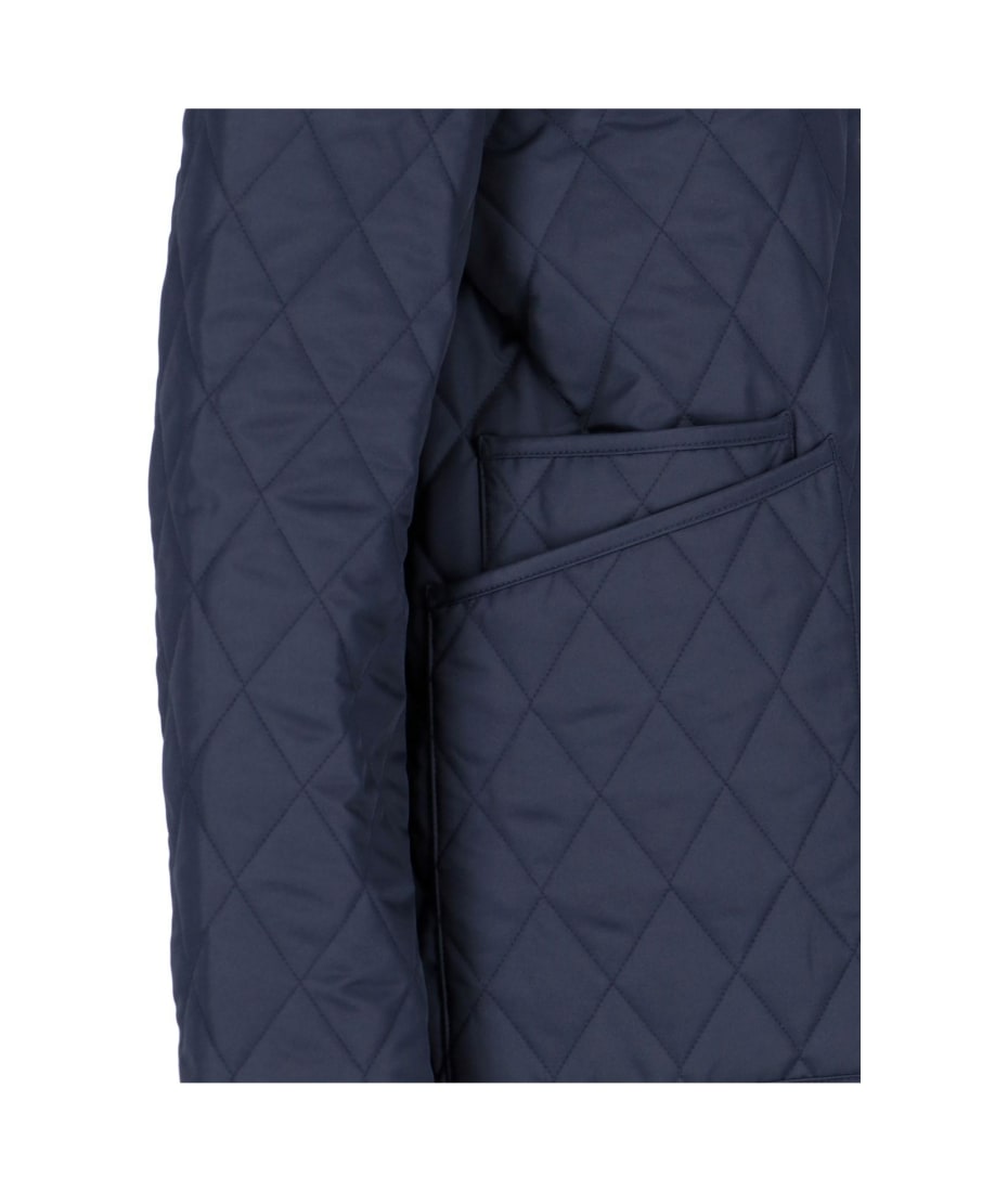 Burberry Quilted Jacket - Blue