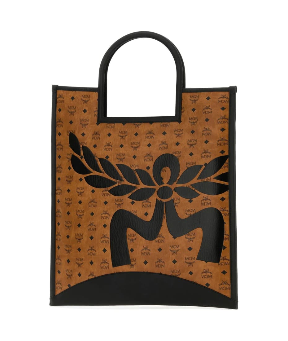 トートバッグ Mcm Printed Canvas Shopping Bag MCM Printed Canvas Shopping Bag | italist