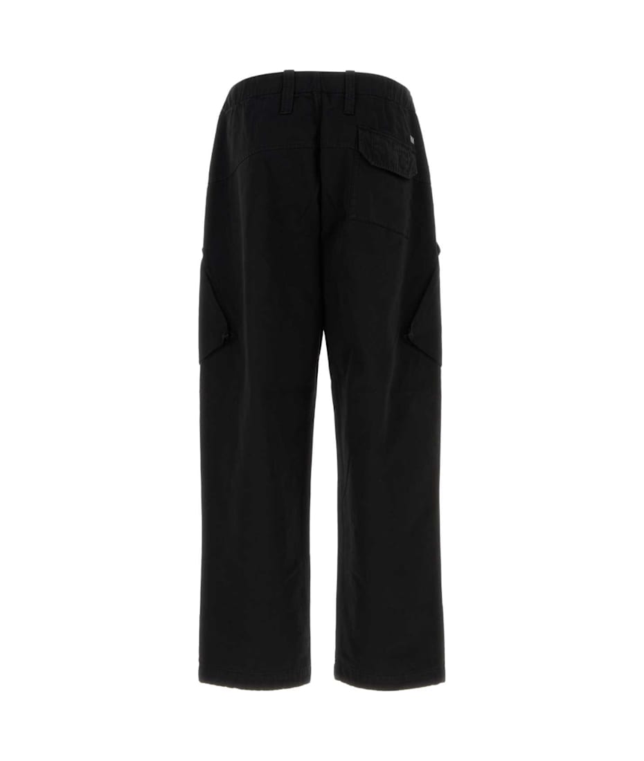 C.P COMPANY 新品 Black Taffeta Cargo pants C.P. Company Black Flatt Nylon Cargo Pants C.P. Company