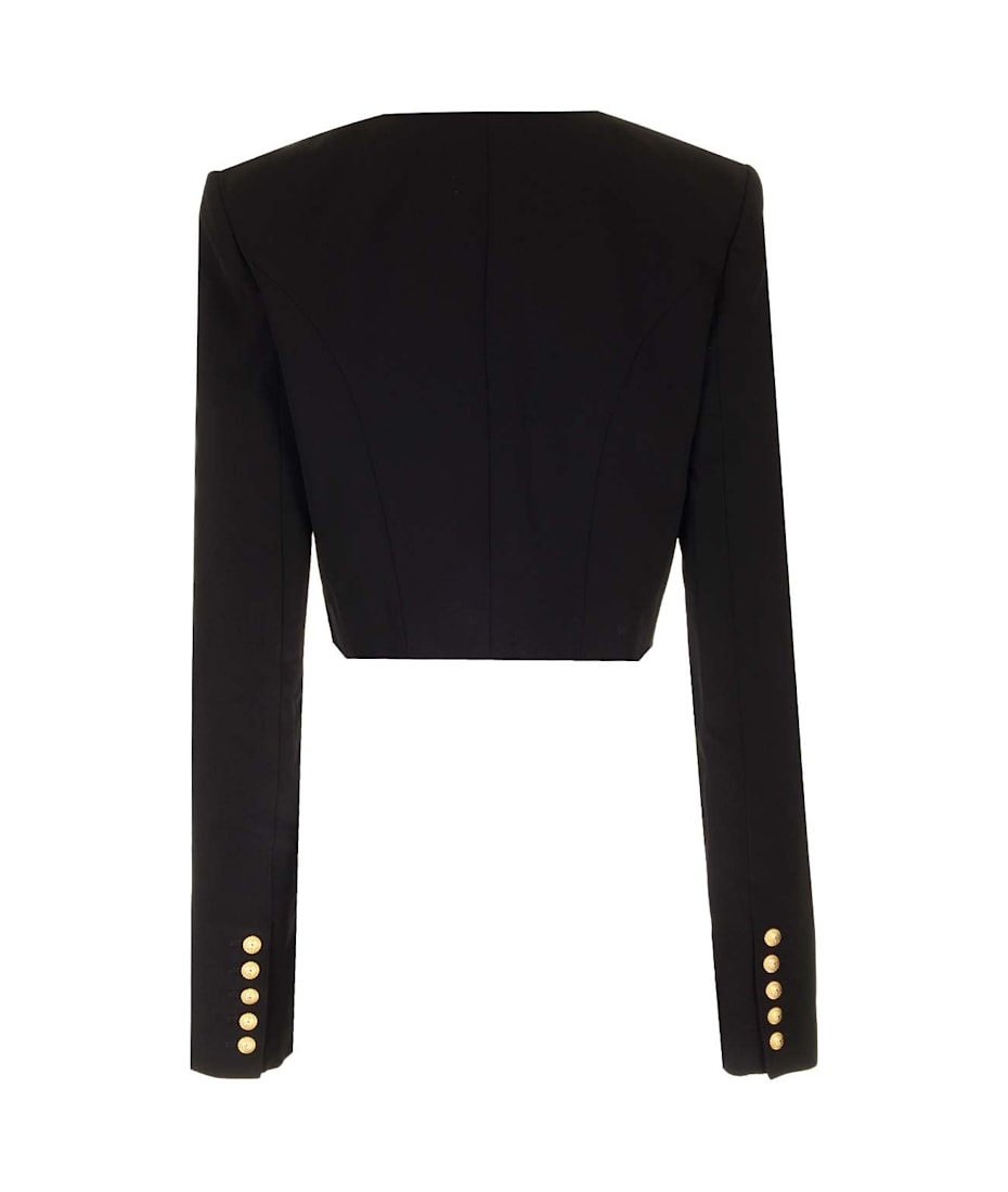 【送料&関税込】Balmain Spencer In Two-tone CrApe Balmain Spencer In Two-tone Crêpe | italist