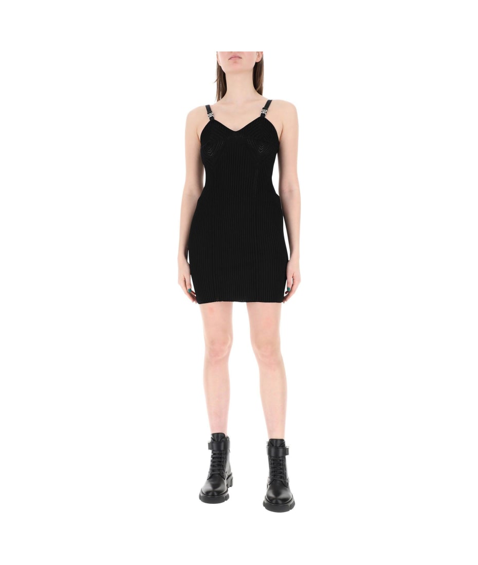 【関税&送料込】Givenchy Black Viscose Dress Givenchy Black Stretch Viscose Blend Dress | italist, ALWAYS
