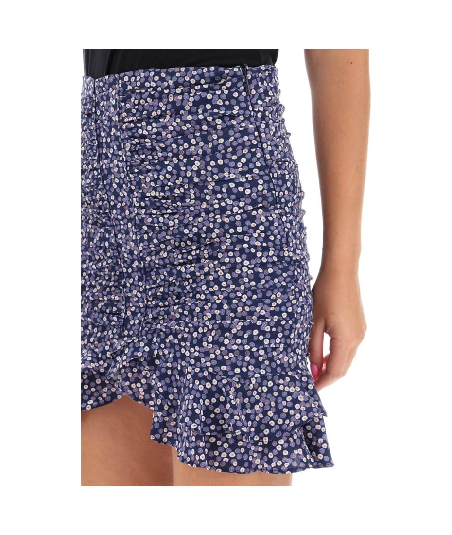 ミニスカート Isabel Marant Printed Stretch Crepe Milendi Mini Skirt Isabel Marant Milendi Printed Stretch Mini Skirt | italist