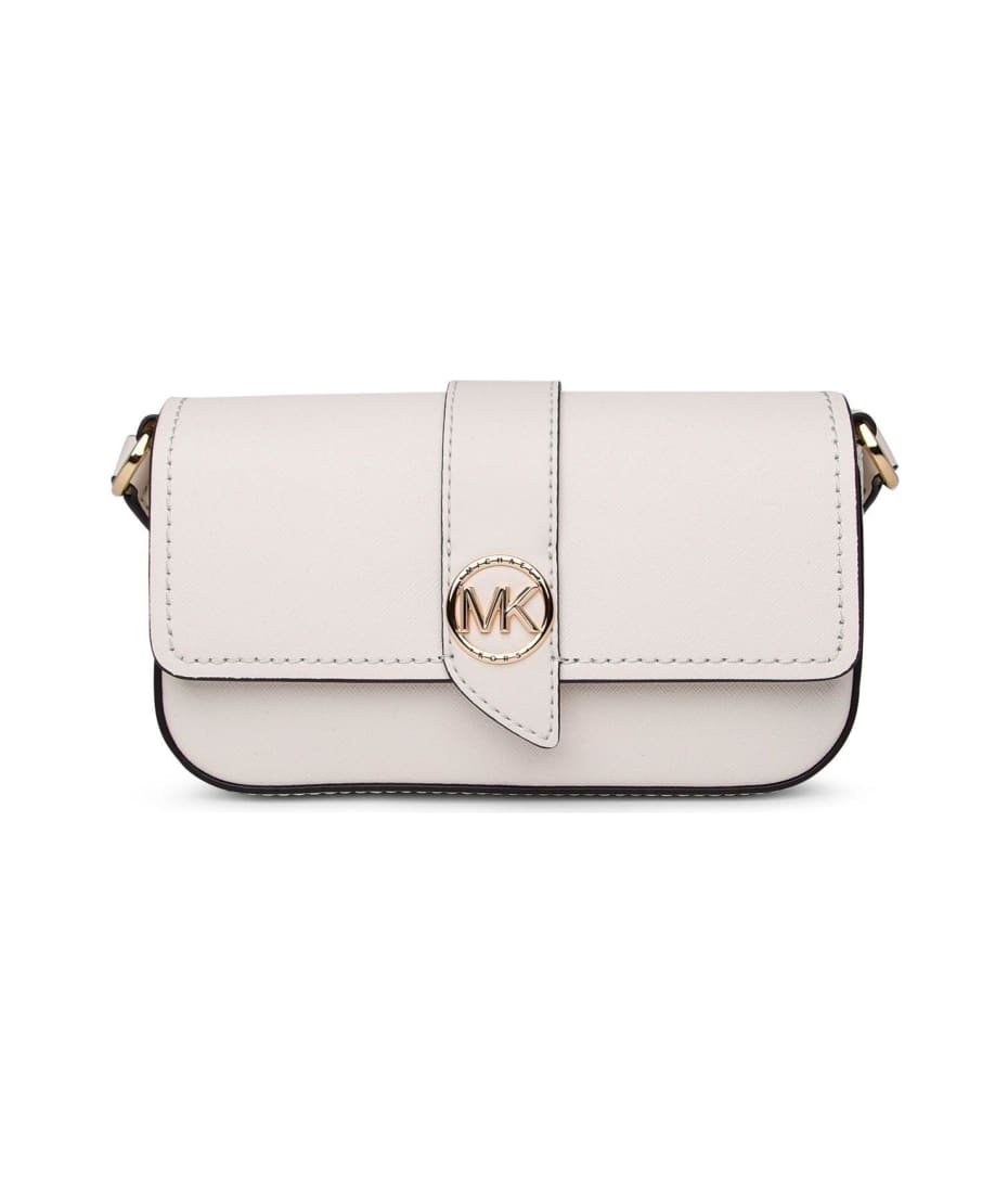 Michael Kors Patent Leather Extra-Small Greenwich Crossbody Bag