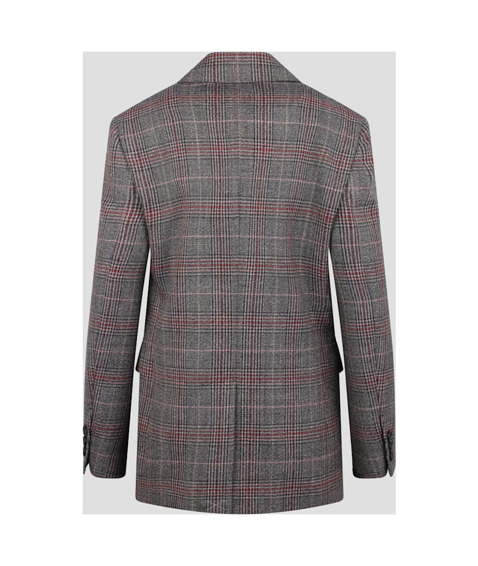 ジャケット PRADA Prince of Wales blazer Prada Prince Of Wales Plaid Blazer | italist