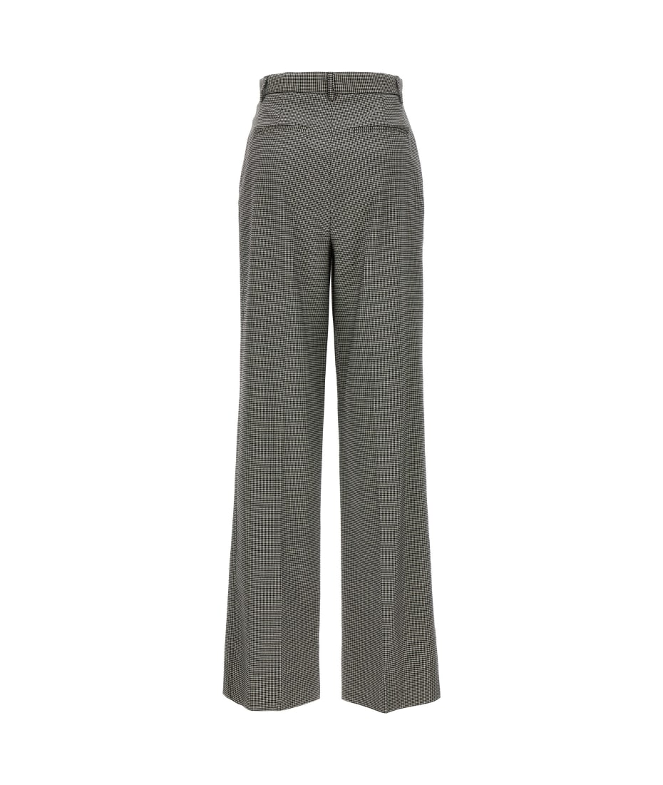 パンツ ROCHAS Houndstooth pants White/Black Rochas Houndstooth Wool Pants - White/Black - 46% Off