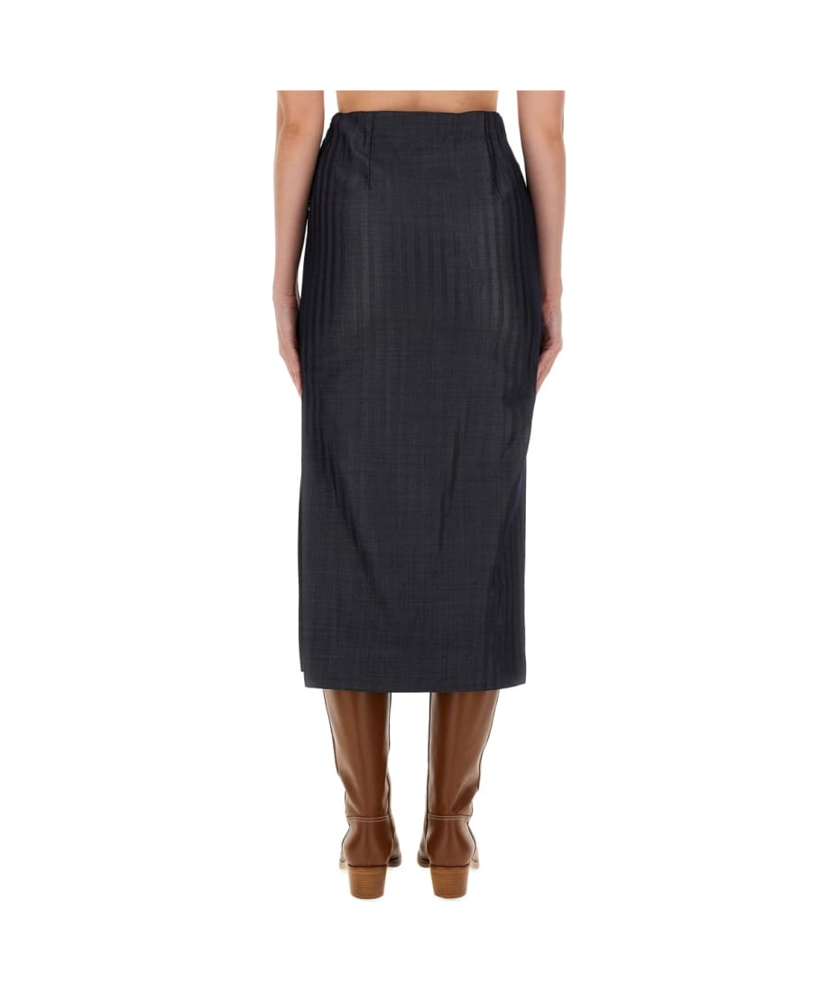 【送料&関税込】Etro Pencil Midi Skirt In Wool-blend Fabric Etro Pencil Midi Skirt In Wool-blend Fabric | italist