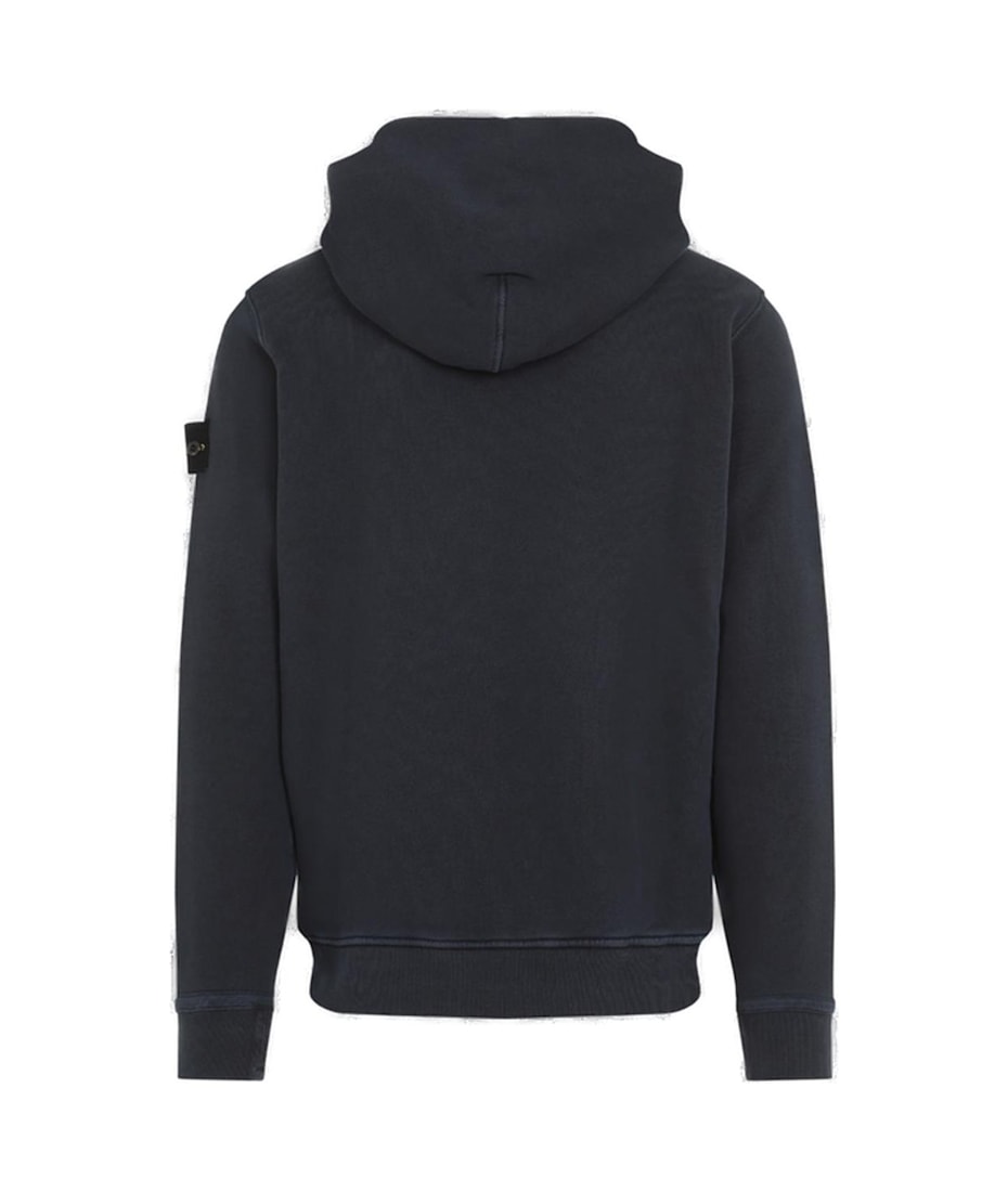 Stone Island Long-sleeved Compass Patch Hoodie | italist