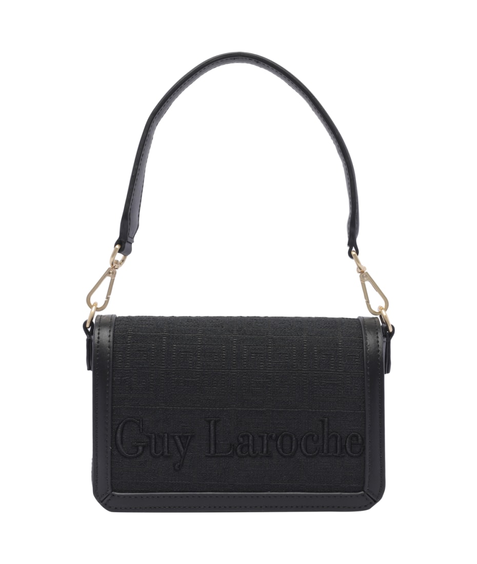 Guy Laroche Logo Shoulder Bag in Gray