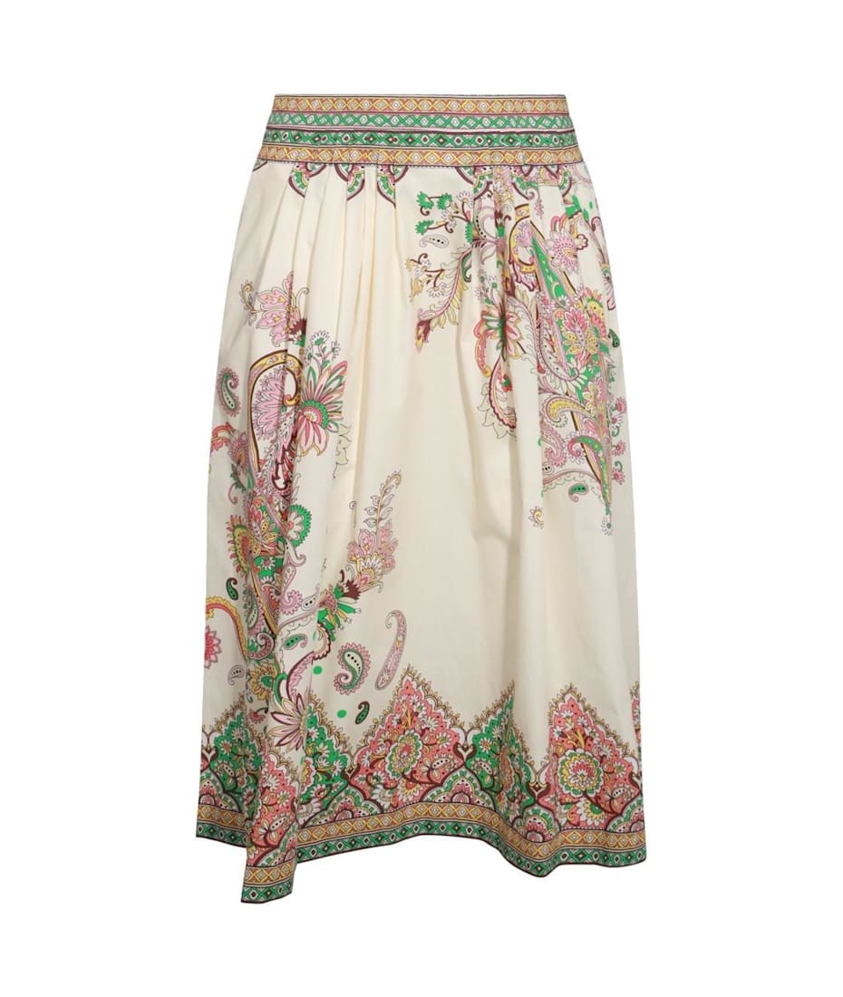 【関税込み】ETRO FLORAL SKIRT Etro Vintage Floral Skirt Size 8/IT 44 | eBay