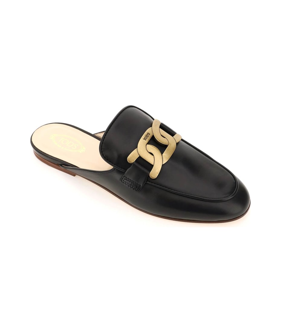 【送料&関税込】Tod's Leather Sabot Tod's Leather Sabot | italist