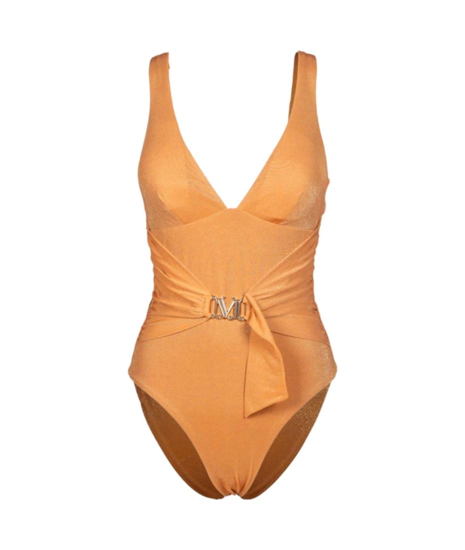 【送料&関税込】Max Mara V-neck One-piece Swimsuit Max Mara V-neck One-piece Swimsuit | italist