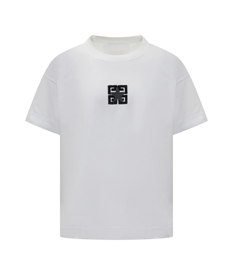 【送料&関税込】Givenchy 4g Stars Boxy Crewneck T-shirt Givenchy 4g Stars Boxy Crewneck T-shirt | italist