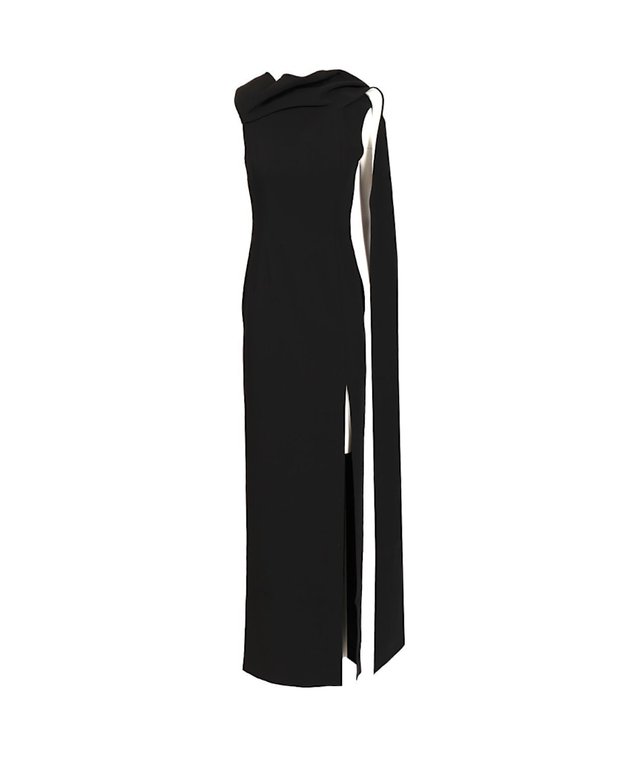VIP【関税送料無料】希少 Roland Mouret Satin crepe dress Roland Mouret Satin Crepe Dress | italist