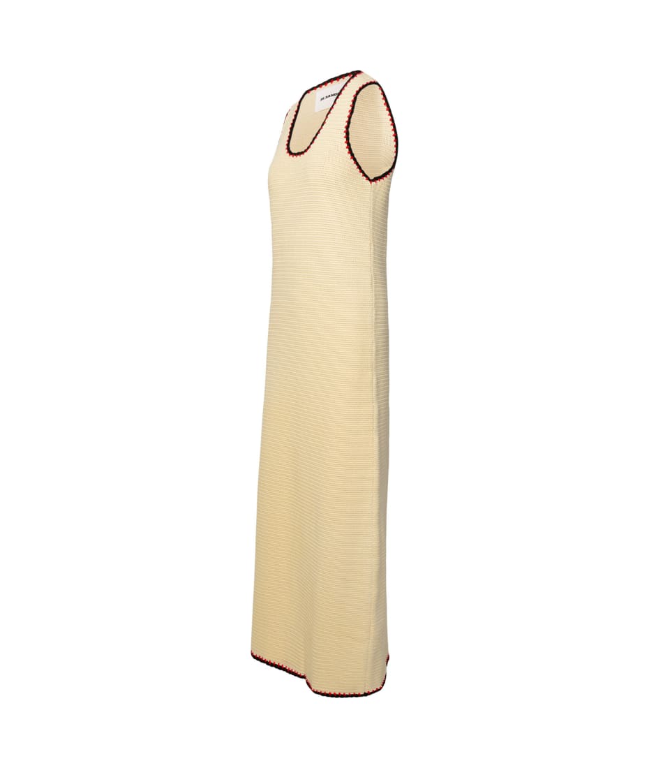 ワンピース JIL SANDER Ivory Japanese Cotton Dress Jil Sander Ivory Cotton Dress | italist