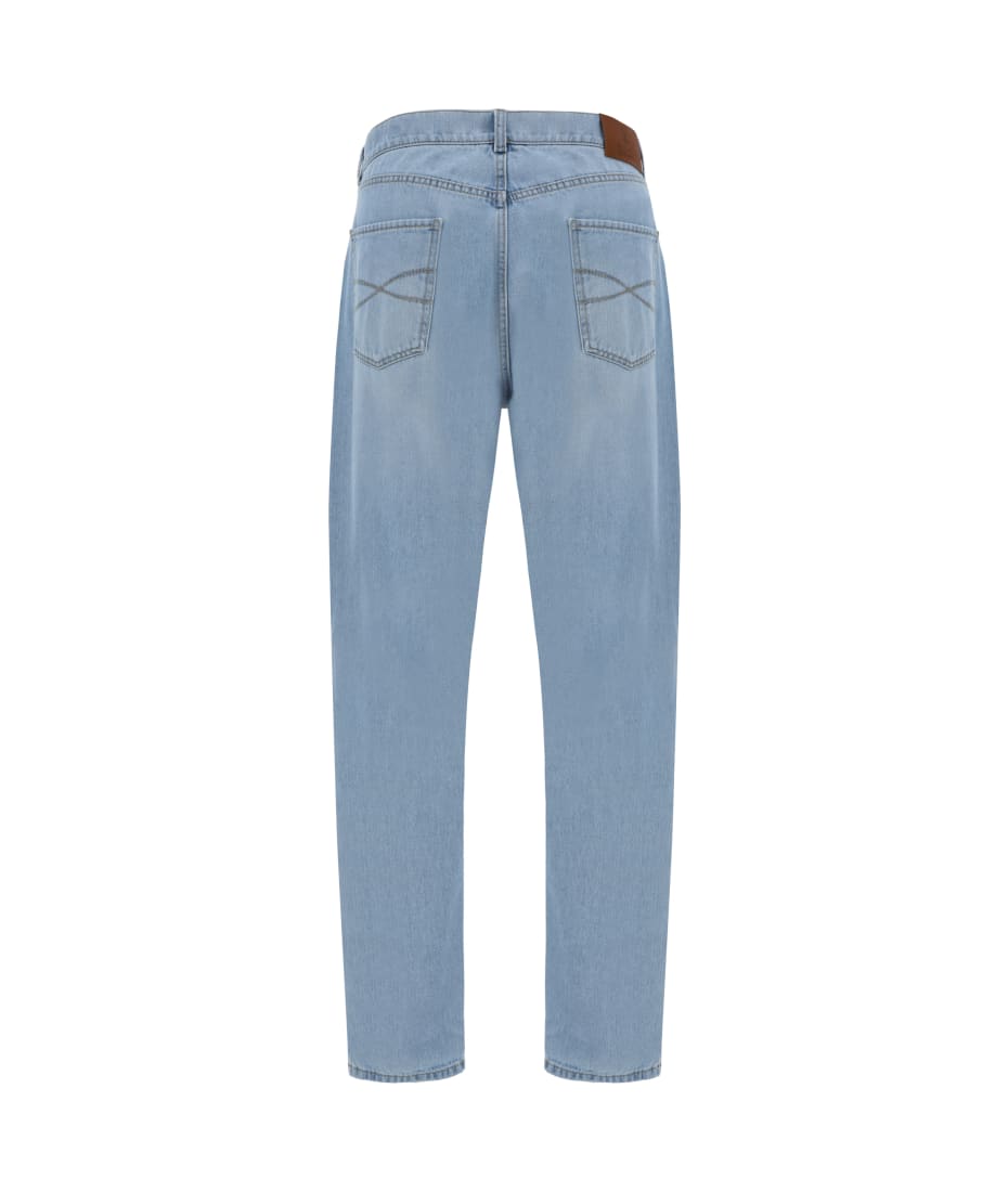 【関税込み】BRUNELLO CUCINELLI SARTORIAL SQUARE' JEANS Brunello Cucinelli Mid-Rise Straight-Fit Jeans | Harrods HK