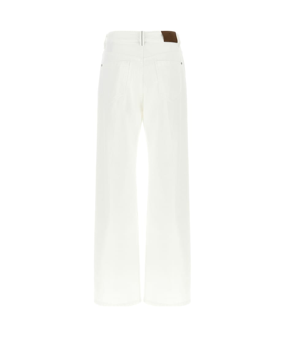 【関税込み】BRUNELLO CUCINELLI 'Contemporary Loose' jeans Contemporary Loose trousers for Woman in Denim | Brunello