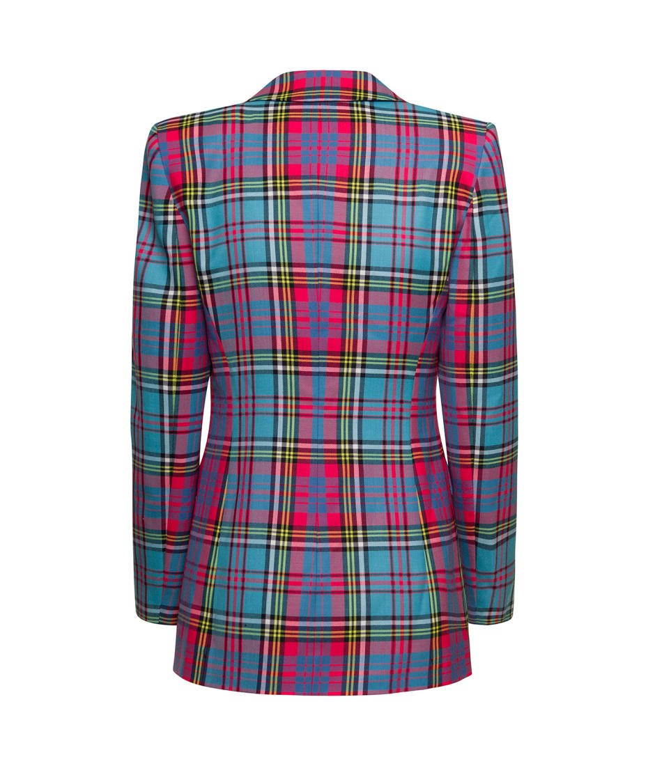 Vivienne Westwood Multicolor Single-breasted Jacket Wth All-over