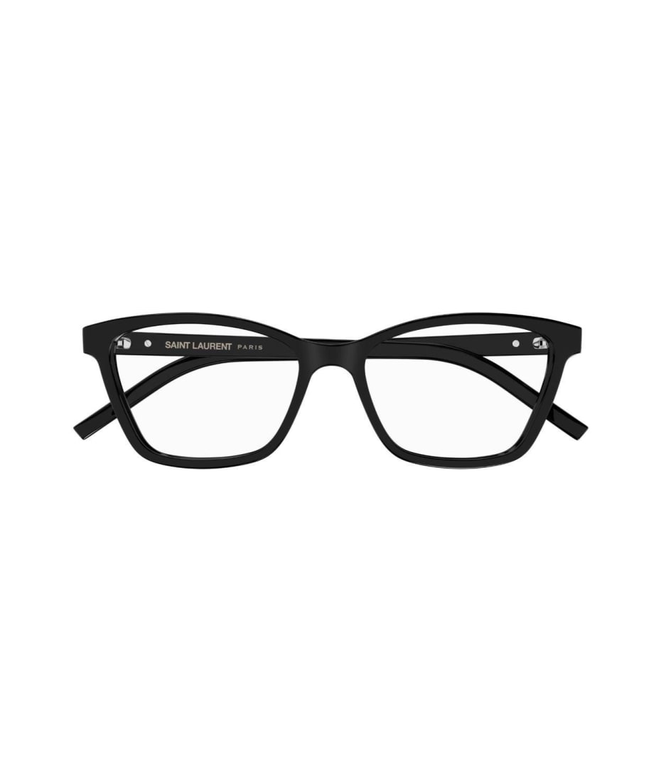 SAINT LAURENT スクエアフレムサンクラス SL232005 005 Saint Laurent™ SL 505 Square Eyeglasses | EyeOns.com