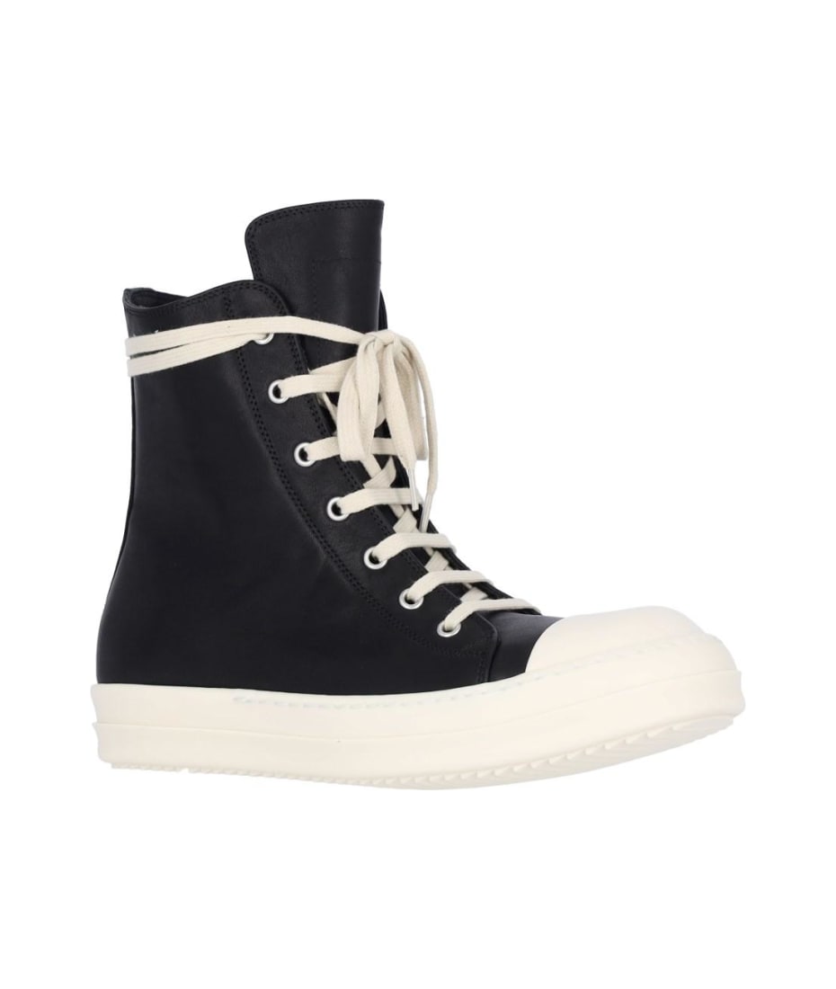Rick Owens High-top Sneakers With Zip | italist
