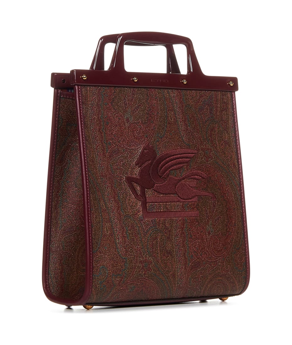 ETRO Shopping Bags Women, Medium Love Trotter bag Bordeaux