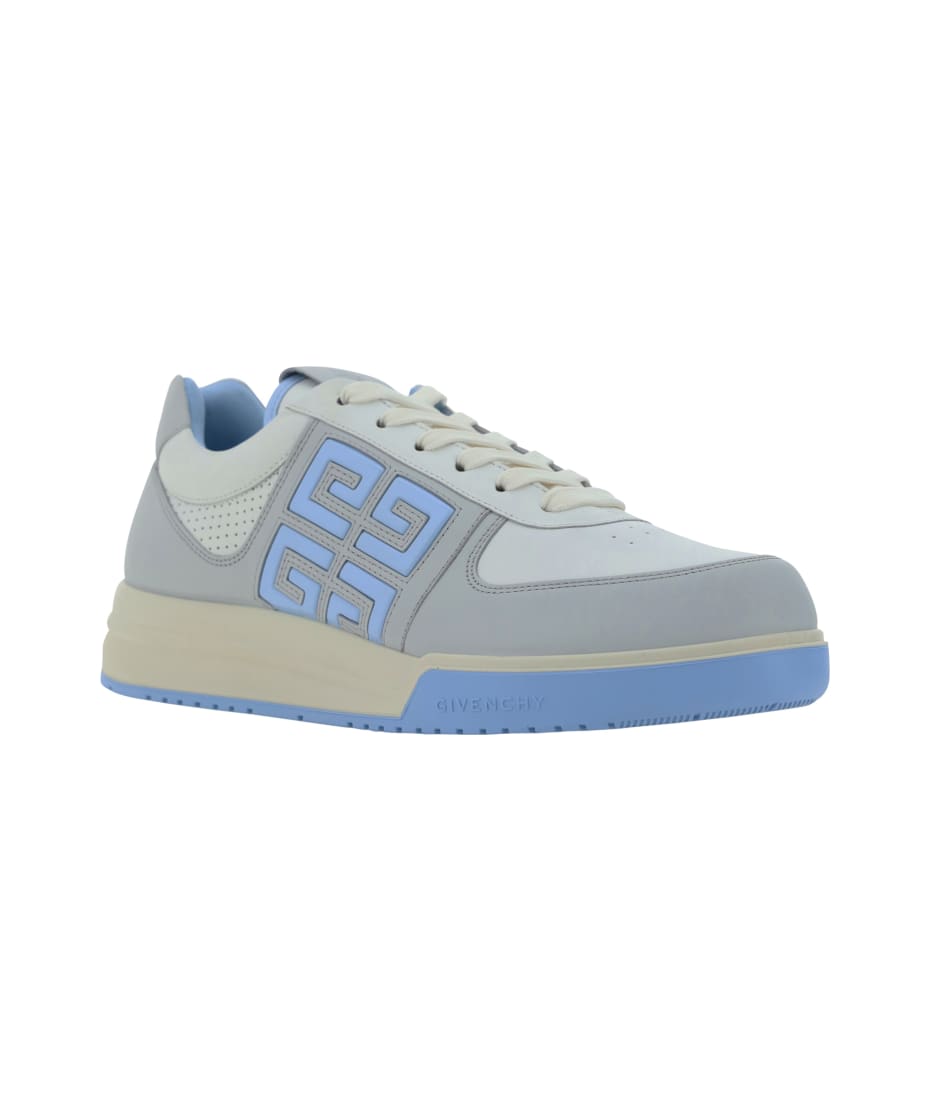 Givenchy G4 Low Top Sneakers - Grey/blue