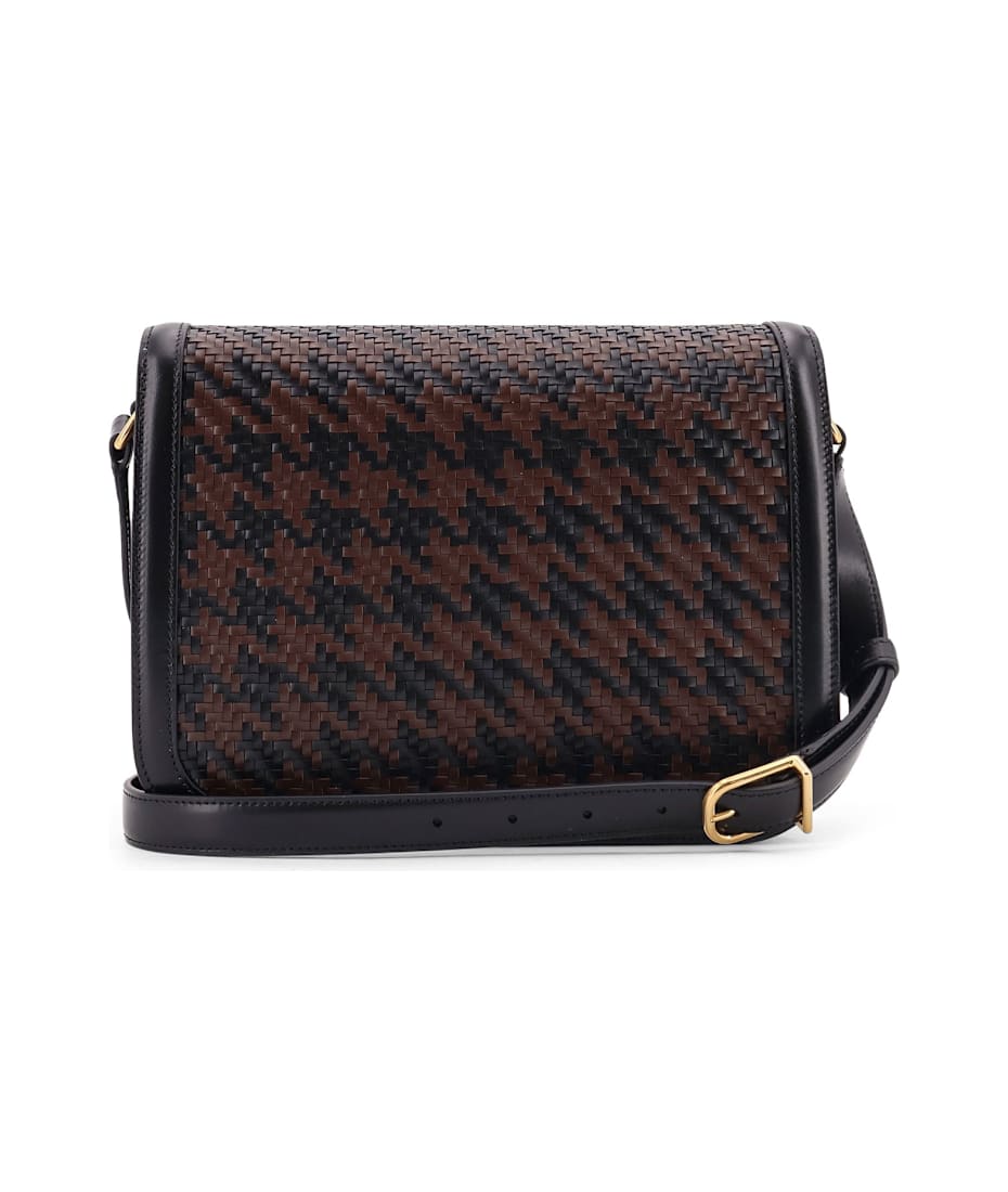ショルダーバッグ VALENTINO GARAVANI 9TO5 woven leather shoulder bag Valentino Garavani 9to5 Woven Leather Shoulder Bag | italist