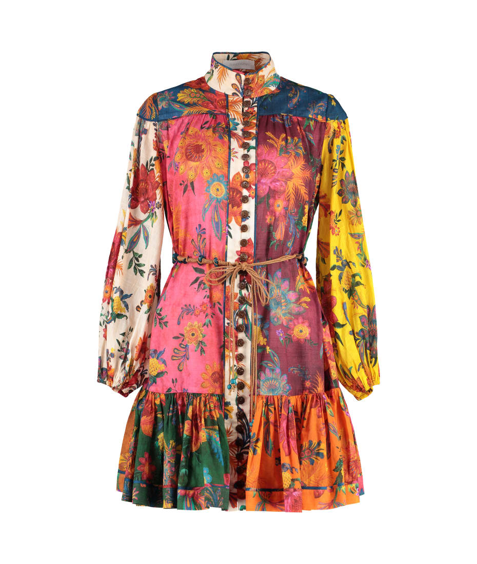 Zimmermann Ginger Floral Cotton Dress | italist