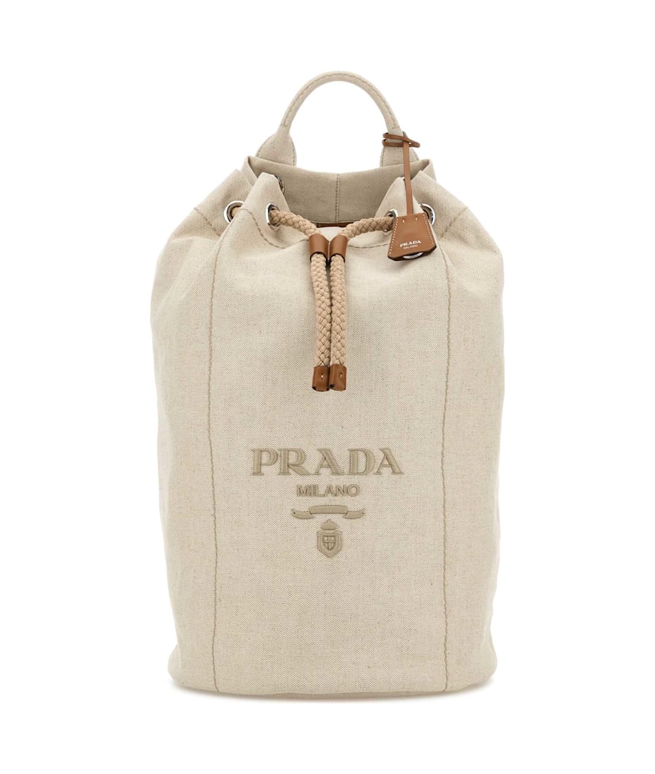 バックパック・リュック PRADA SAND CANVAS BACKPACK Prada Sand Canvas Backpack | italist
