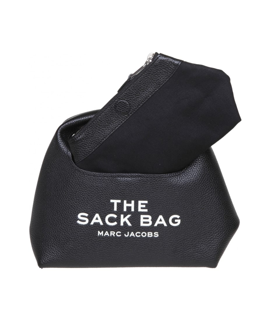 Marc Jacobs The Mini Sack Bag in Black Leather