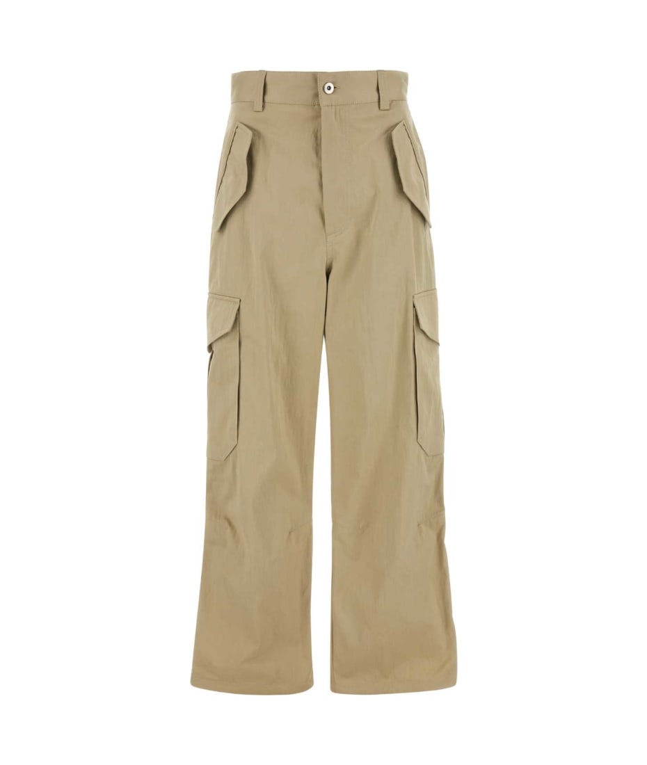 パンツ BOTTEGA VENETA BEIGE COTTON BLEND CARGO PANT Bottega Veneta Beige Cotton Blend Cargo Pant | italist