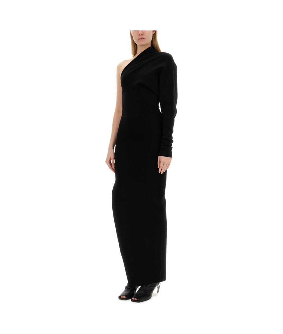 ワンピース RICK OWENS SS24 ONE-SHOULDER DRESS (RP01D2676_KST09) Rick Owens One-shoulder Dress | italist