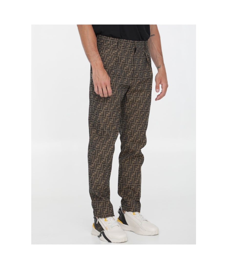 fendi monogram trousers