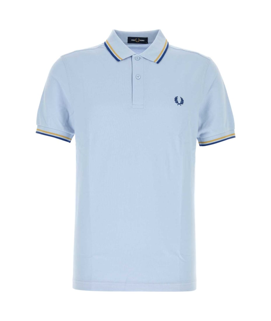 Fred Perry polo shirt in light blue | ASOS