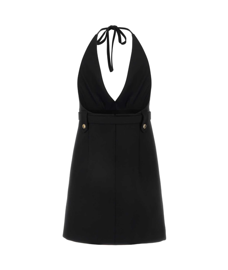 ワンピース MIU MIU Black Stretch Wool Dress Miu Miu Black Stretch Wool Dress | italist