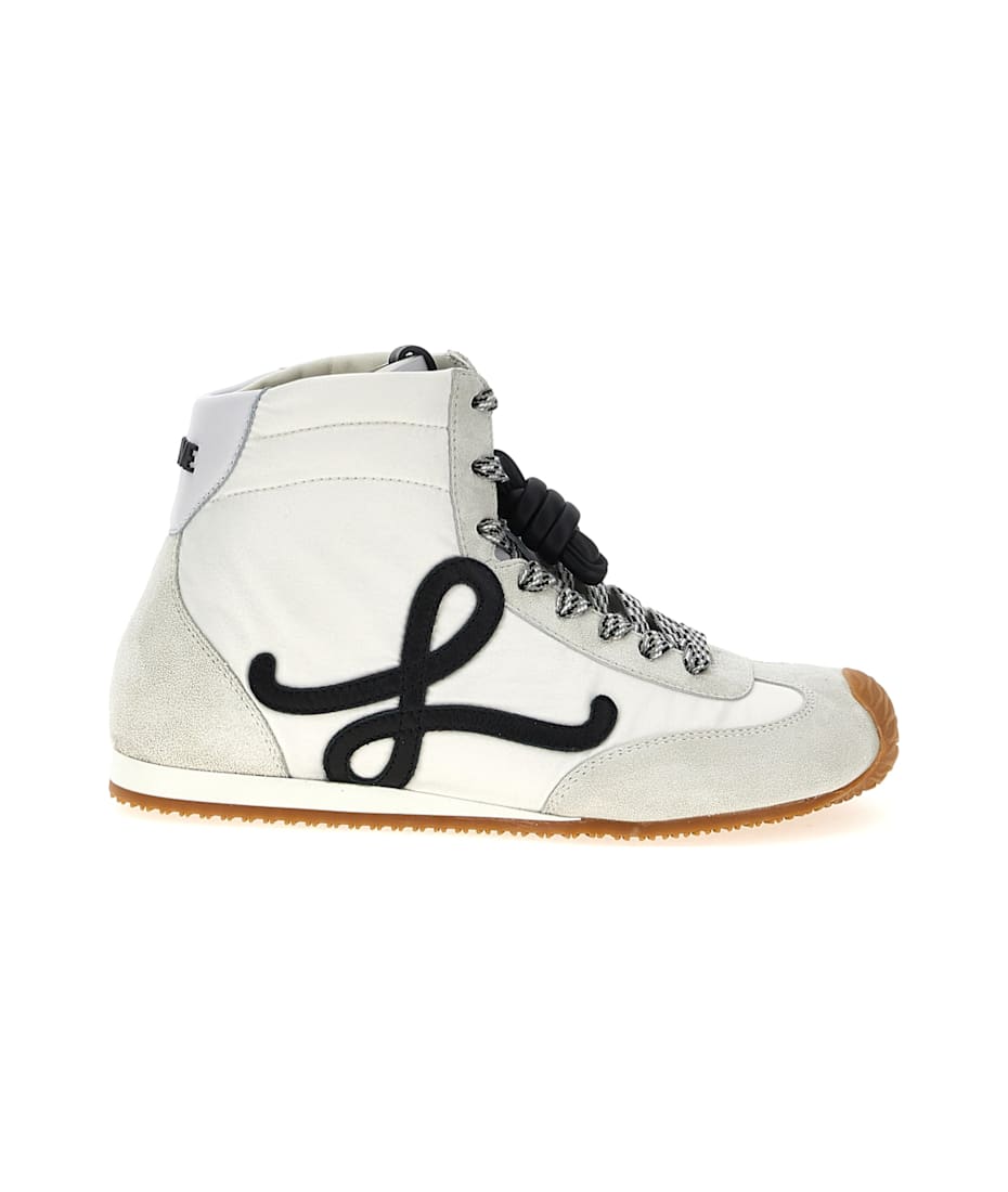 ロエベ Loewe Ballet Runner 2.0 High Top Sneakers Ballet Runner 2.0 high-top in nylon and calfskin Multicolor
