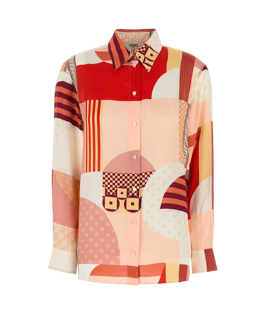 Fendi Printed Silk Shirt | italist
