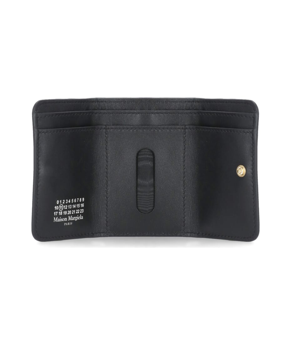 Maison Margiela Leather Wallet - Black