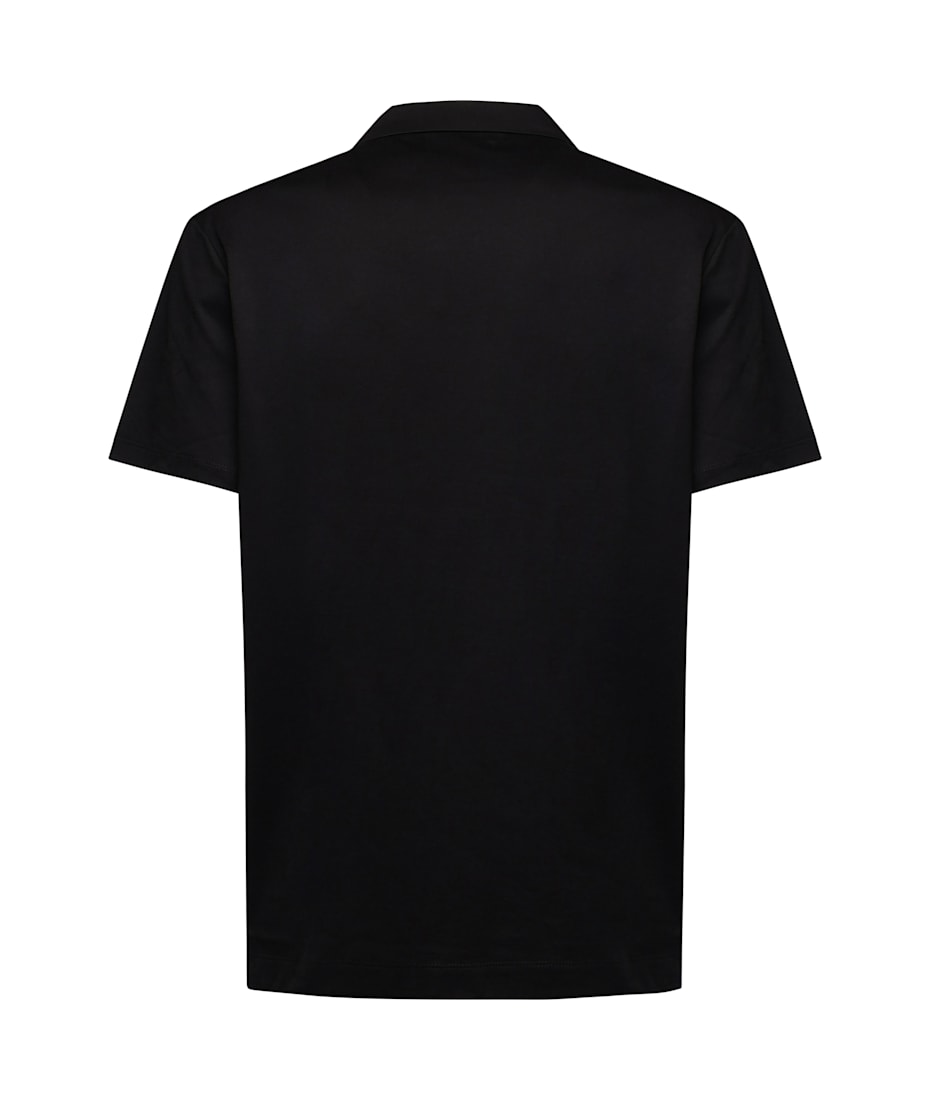 Tシャツ・カットソー DONDUP SS25 POLO SHIRT (UT122 M00699U PTR 632) Regular-fit polo shirt in cotton crepe for men, white | Dondup