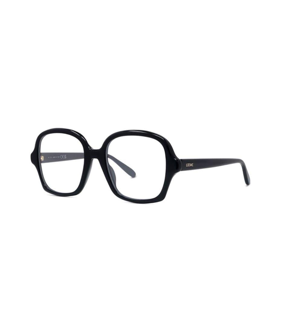 LOEWE スクエアフレームメガネ LW50070I 001 Glasses Loewe Thin LW50070I Frame color Black