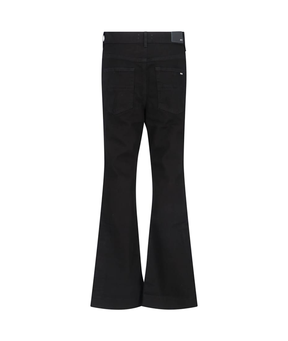 【送料&関税込】AMIRI Bootcut Jeans Embellished bootcut jeans in black - Amiri | Mytheresa