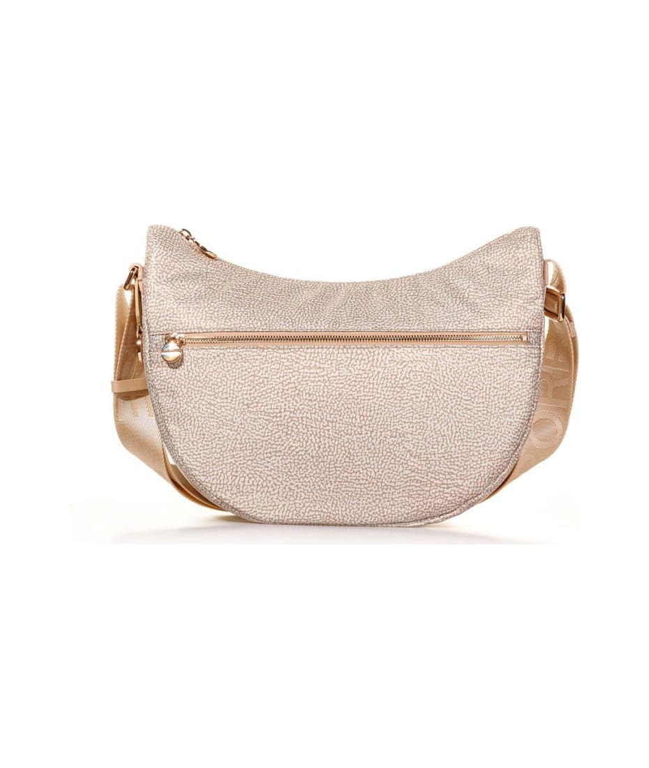 ショルダーバッグ・ポシェット BORBONESE Woman Shoulder bag Ivory 91010052I15 C75 Borbonese Zipped Medium Shoulder Bag | italist