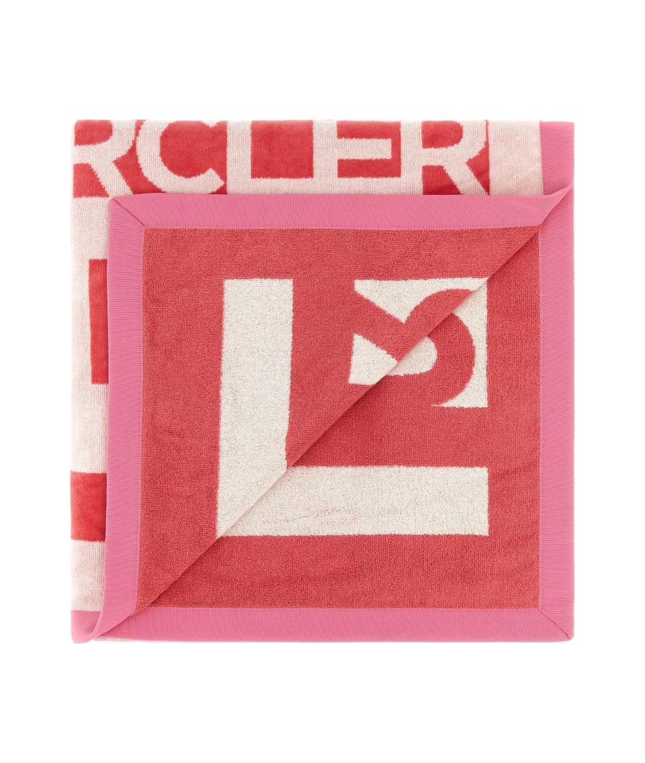 スカーフ MONCLER SS23 Printed terry beach towel (3D000010U203 F50) Moncler Printed Terry Beach Towel | italist